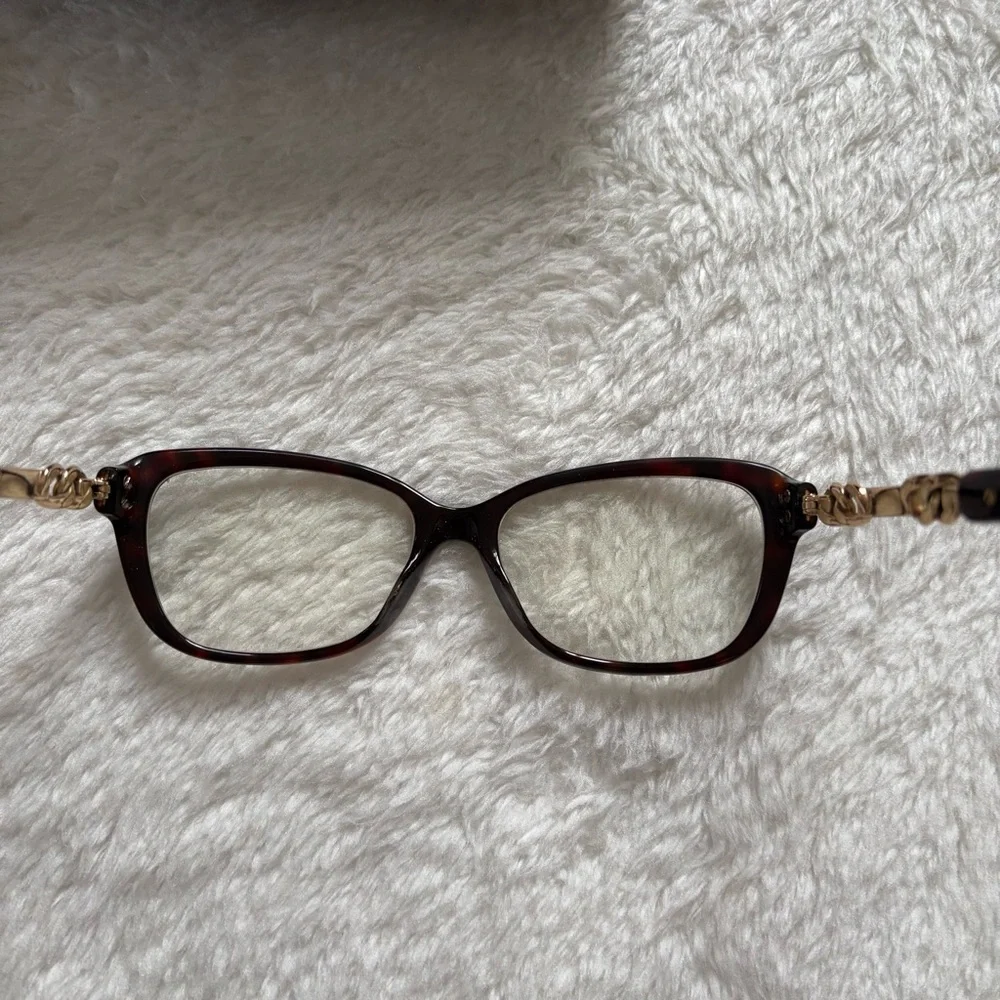 JIMMY CHOO vintage tortoise prescription transition lenses sunglasses glasses